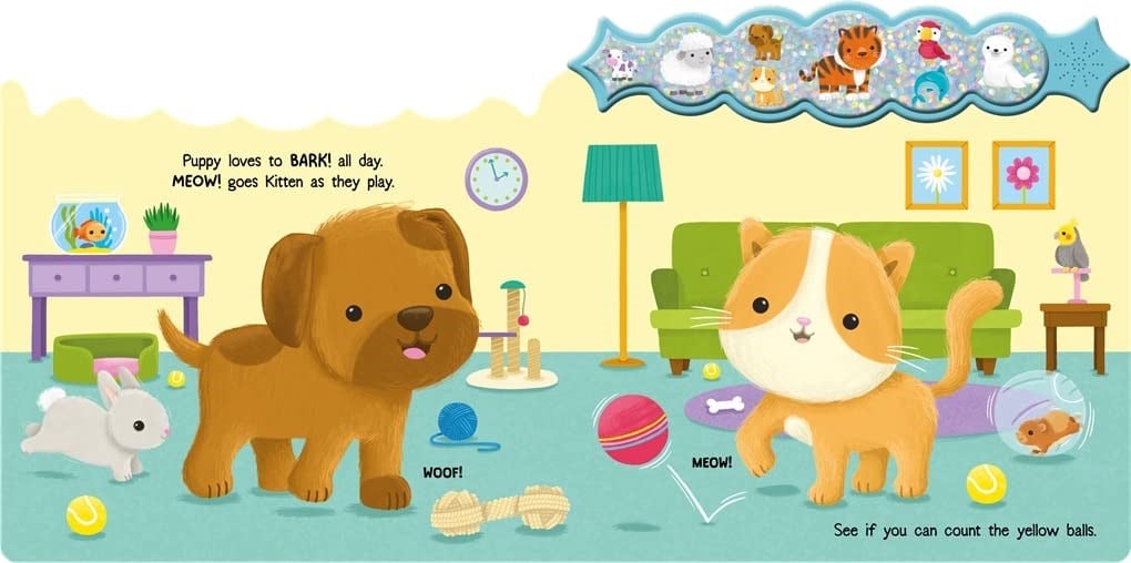 Igloo Books My First Baby Animals Sesli İngilizce Kitap (6 Button)