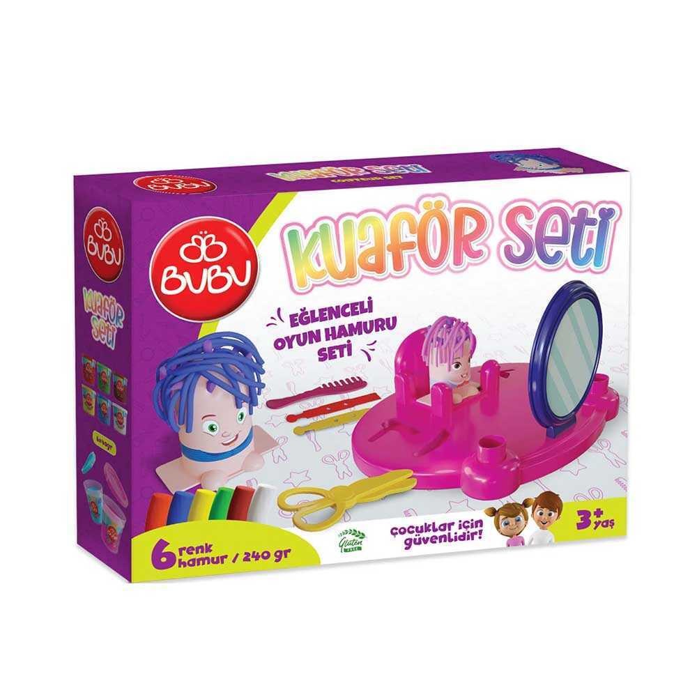 Bubu Oyun Hamuru Seti Kuaför Seti