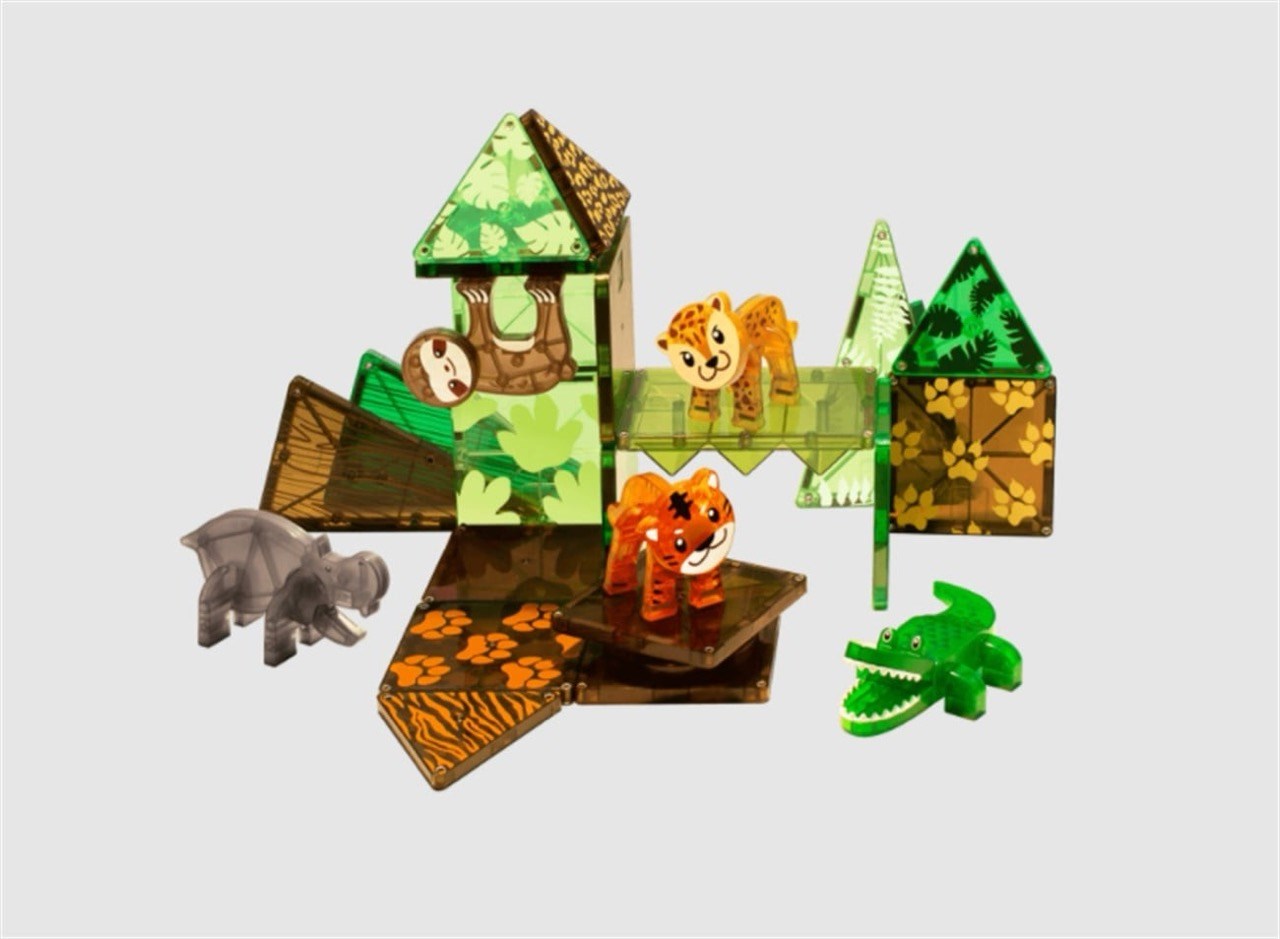MAGNA-TILES Orman Manyetik Bloklar (25 Parça)
