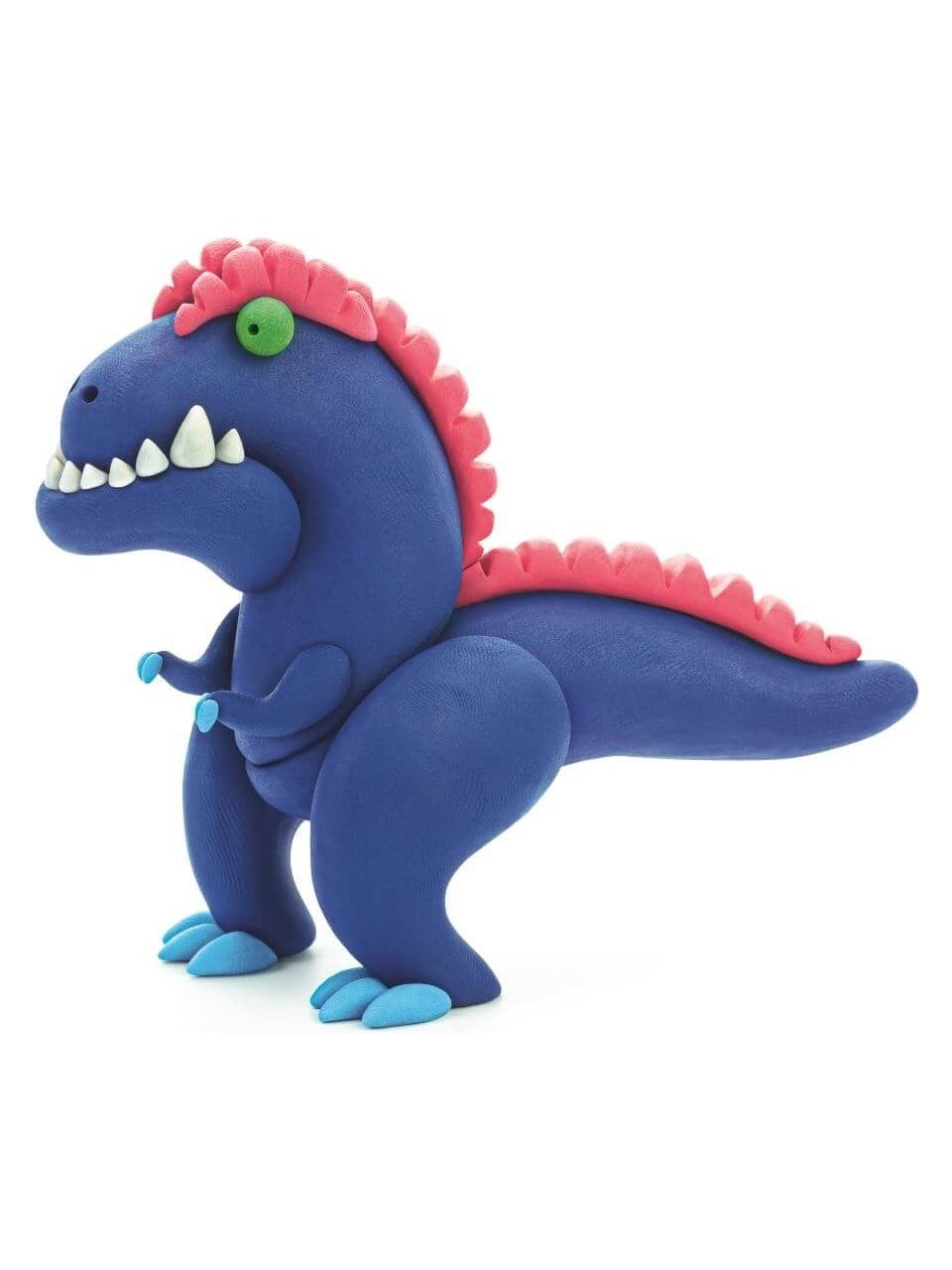 Hey Clay Hava ile Kuruyan Kil (6lı Kutu) - Mega Dinozorlar (Lagosuchus, Allosaurus, Dimetrodon)