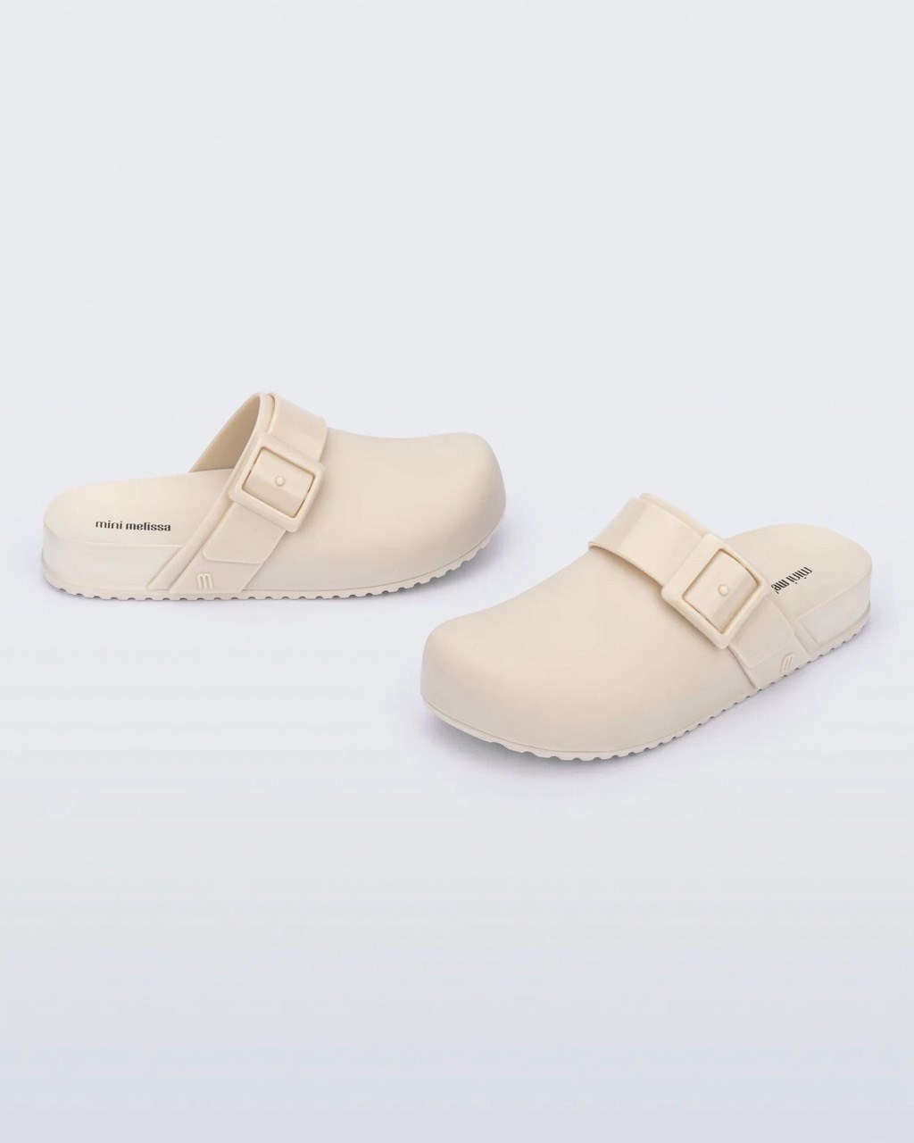 Mini Melissa Cozy Clog INF Bej Çocuk Terlik 36069