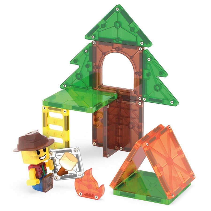 MAGNA-TILES  Camp Out Manyetik Bloklar (16 Parça)