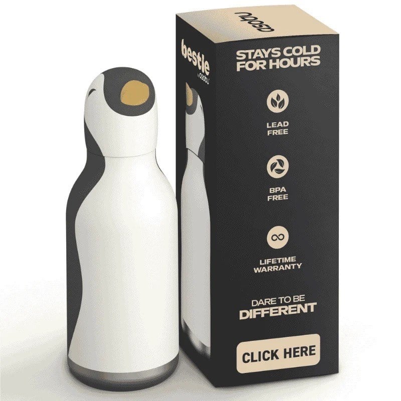 Asobu Bestie Bottle - Penguin  460 Ml