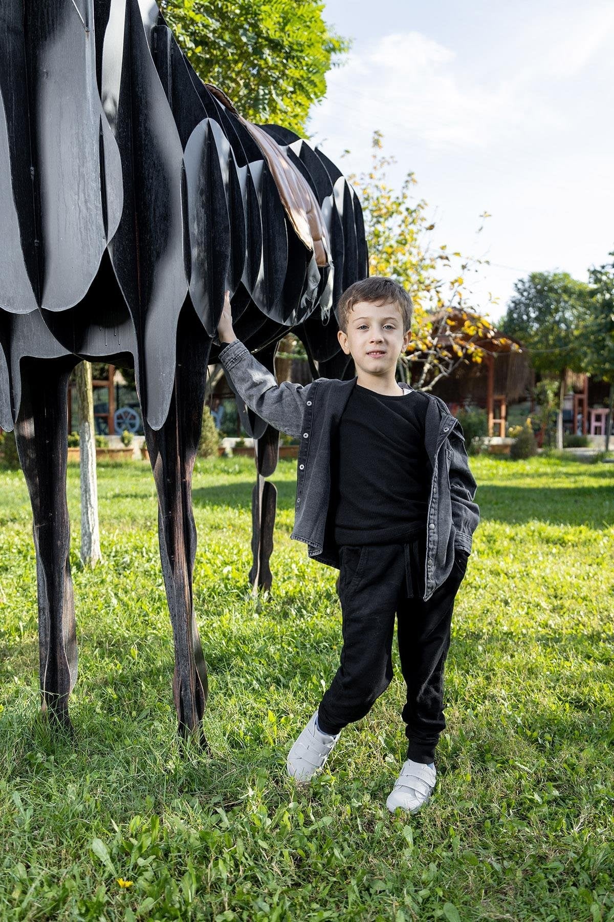 HOPFRÖG Smart Walker Junior Süper Mat Haki Barefoot Çocuk Ayakkabısı