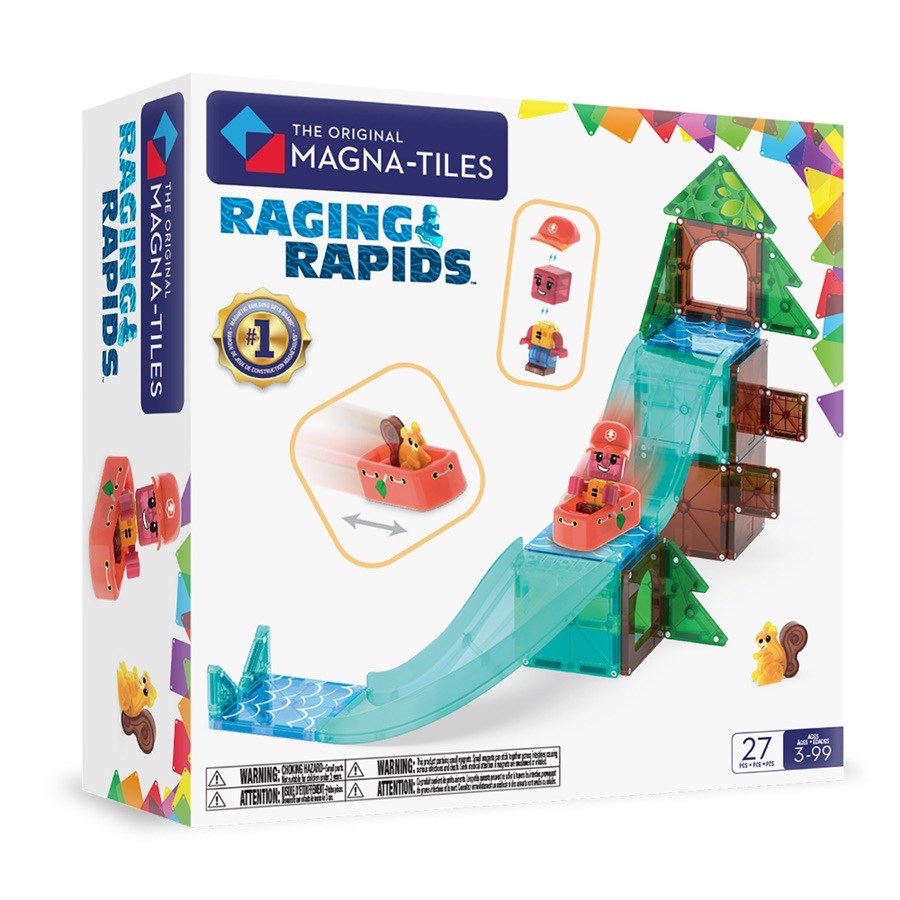 MAGNA-TILES Ragin Rapids Manyetik Bloklar  (27 Parça)