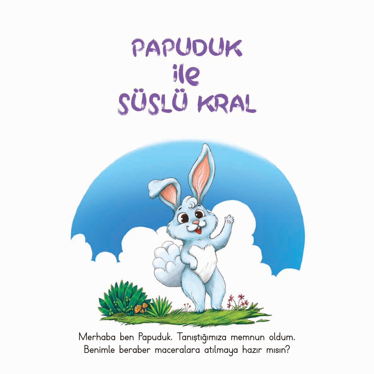 Tekir Kitap Papuduk ile Süslü Kral