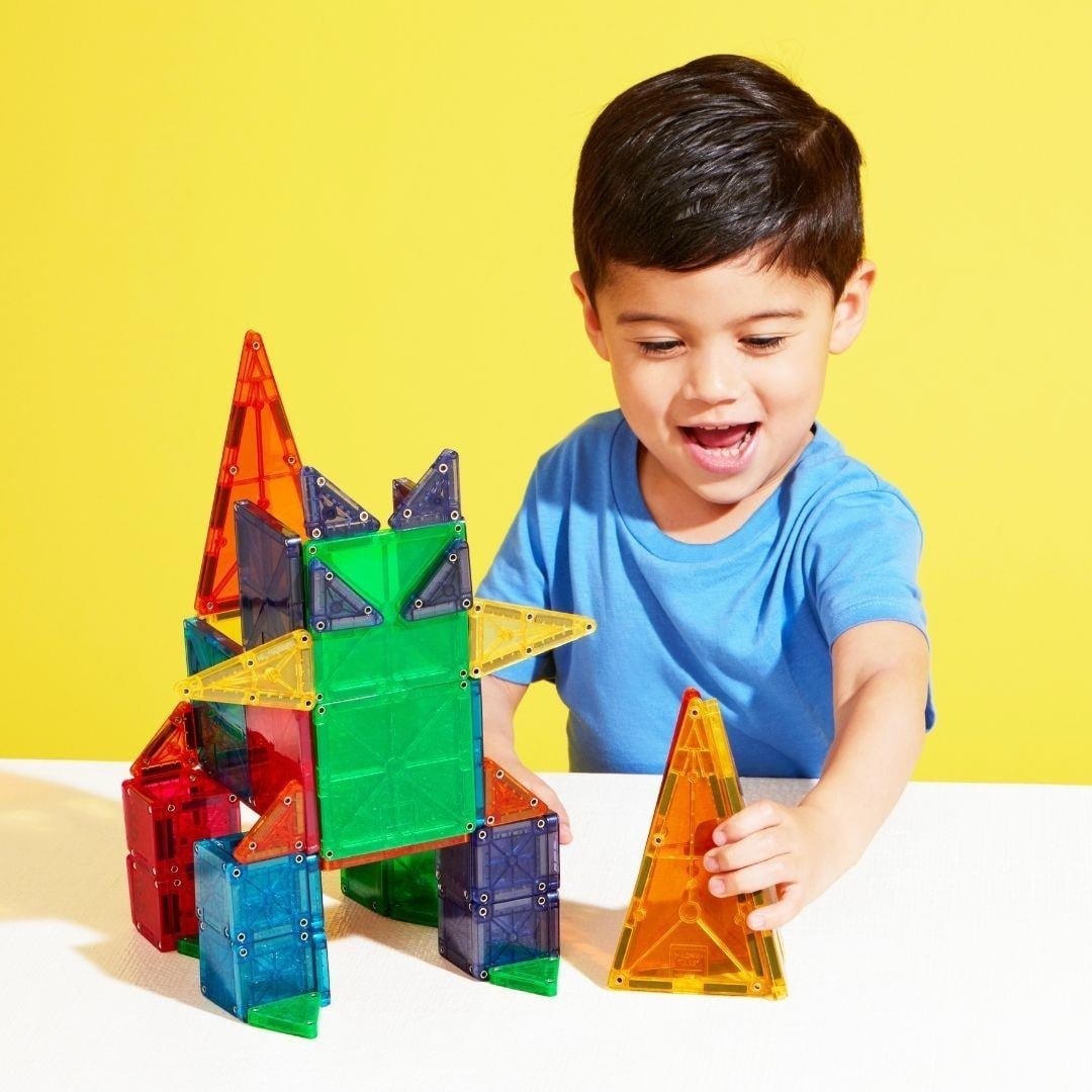 MAGNA-TILES Combo + microMAGS Manyetik Bloklar (62 Parça)