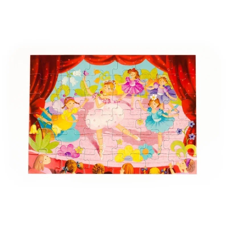Djeco Dekoratif Puzzle 36 Parça - The Ballerina With The Flower