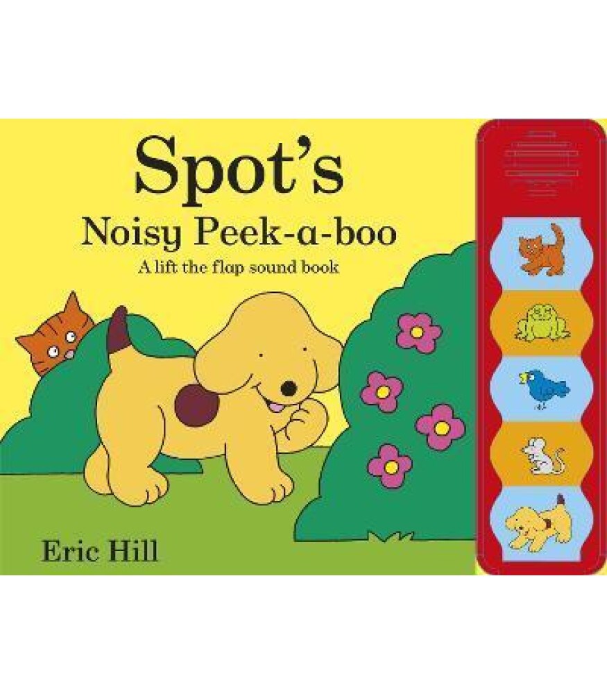 Warne Spots Noisy Pee-a-boo İngilizce Sesli Kitap ( 5 Button )