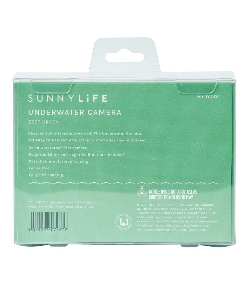 Sunnylife   Neon Yeşil Su Altı Kamerası