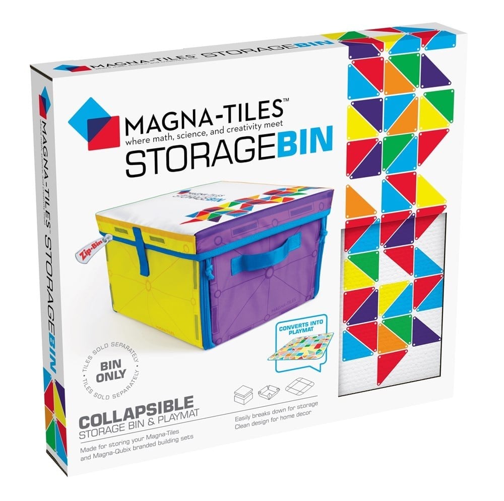 MAGNA-TILES Manyetik Blok Saklama Kutusu ve Oyun Matı