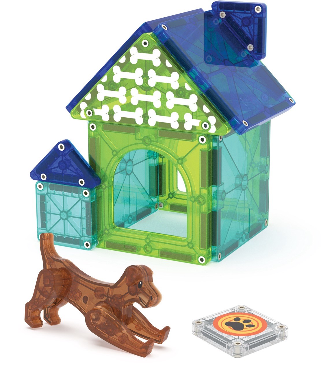 MAGNA-TILES Dog House Manyetik Bloklar (13 Parça)