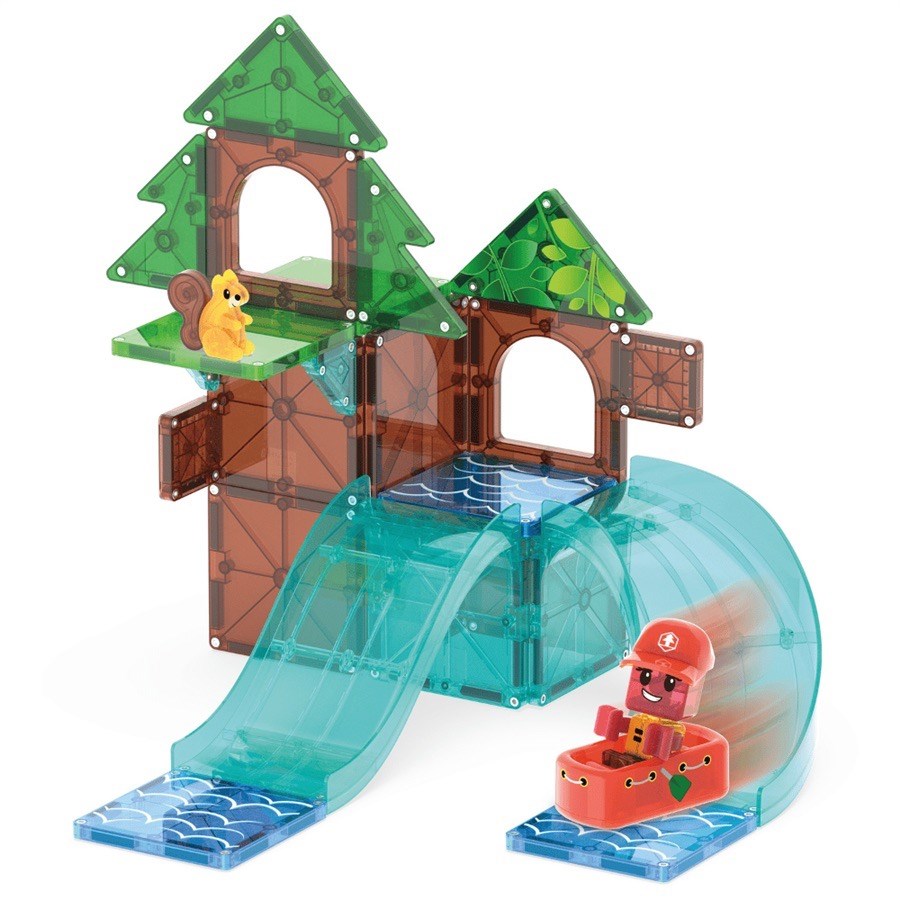 MAGNA-TILES Ragin Rapids Manyetik Bloklar  (27 Parça)