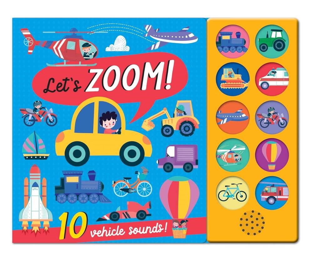 North Parade Publishing Lets Zoom İngilizce Sesli Kitap (10 Button)