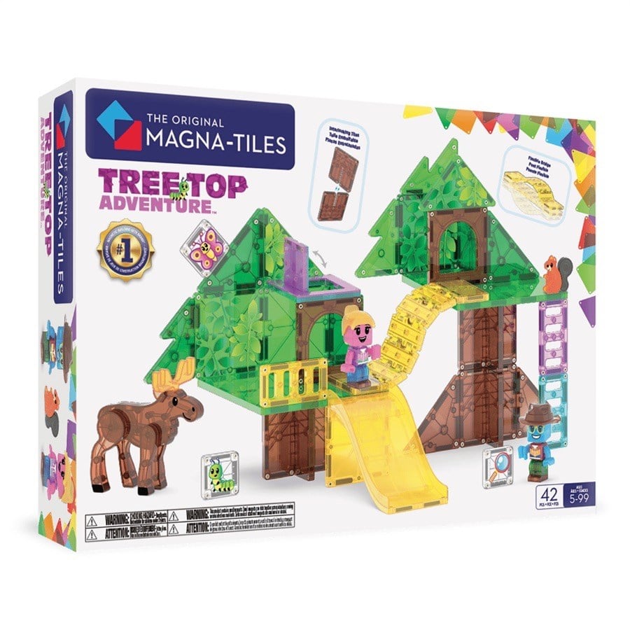 MAGNA-TILES Tree Top Adventure Manyetik Bloklar (42 Parça)
