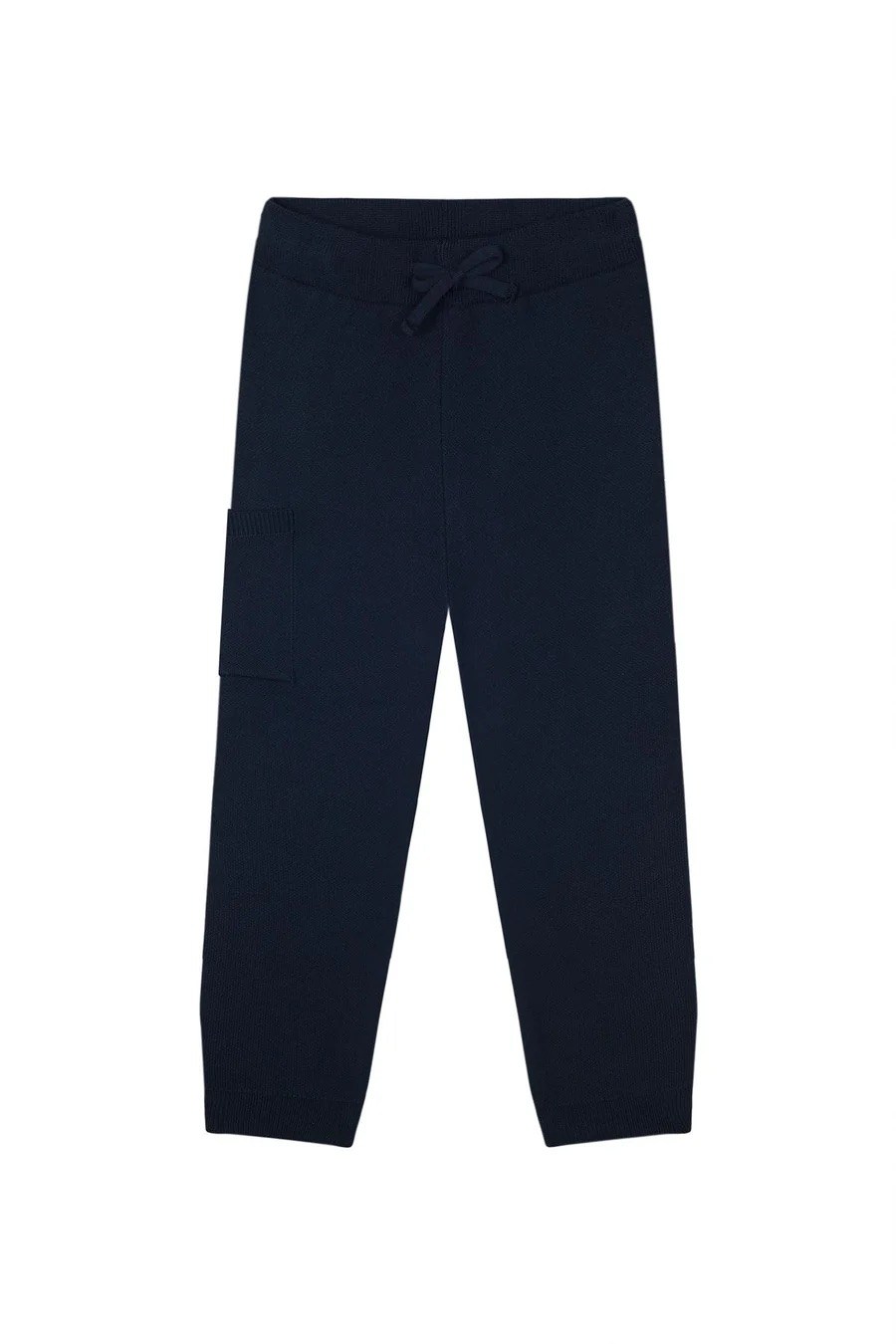 Antebies  Lacivert Triko Unisex Kargo Eşofman