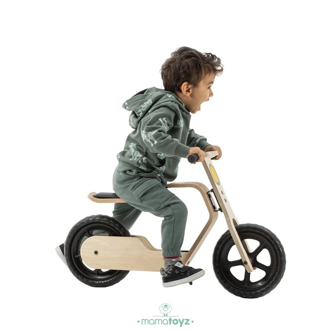 Mamatoyz Ahşap Ride Me  Denge Bisikleti