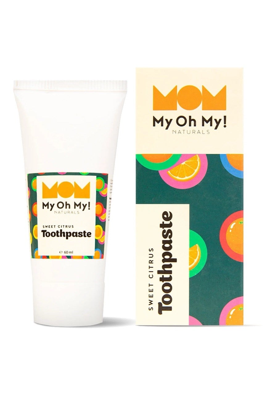 My Oh My Sweet Citrus Florürlü Organik Çocuk Diş Macunu Portakal Aromalı