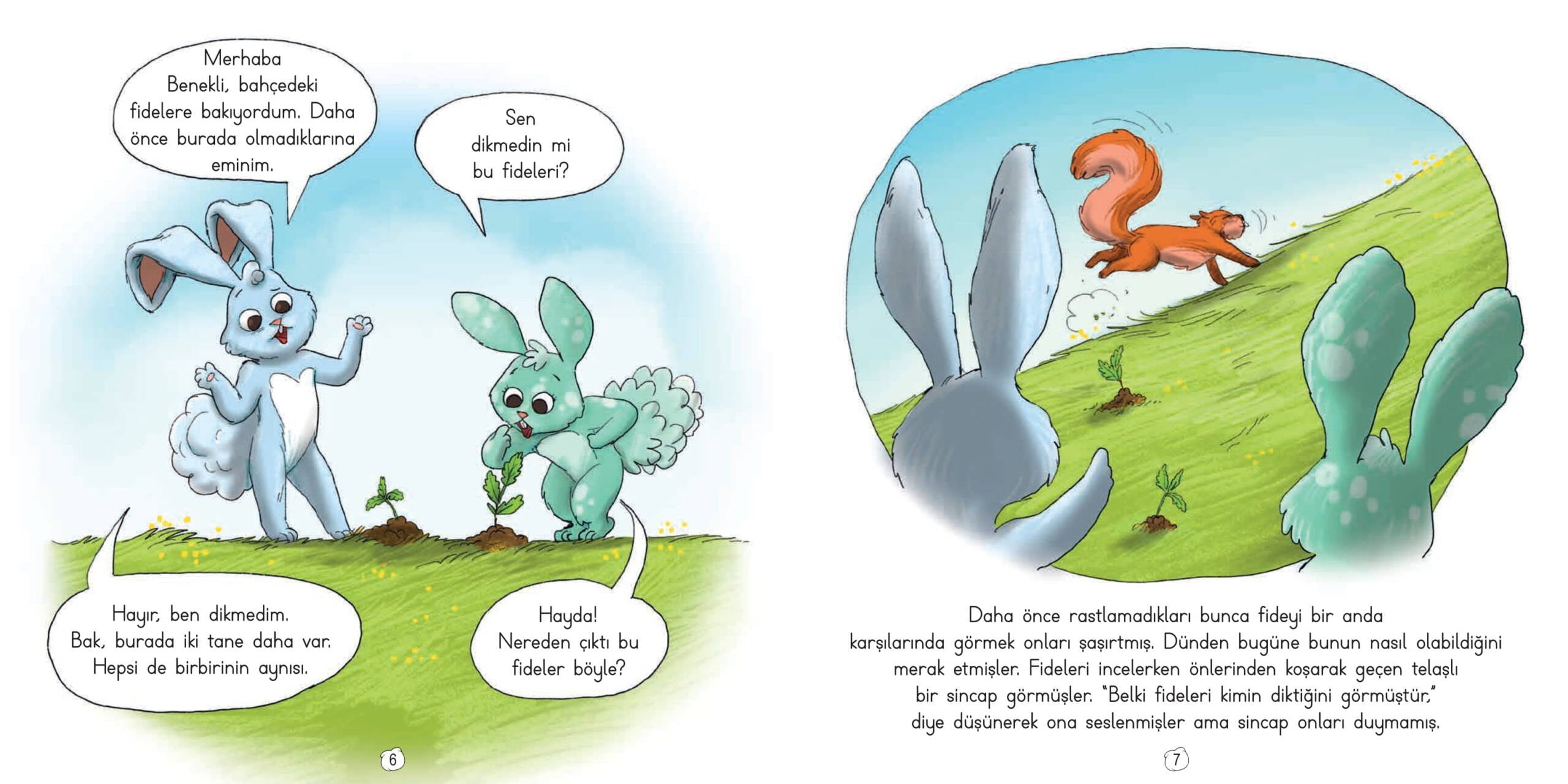 Tekir Kitap Papuduk ile Sihirli Fide