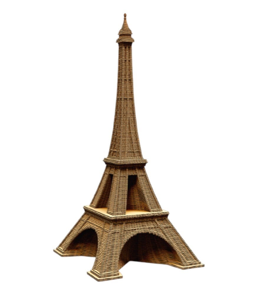 Cartonic 3D Puzzle - Eiffel Tower (224 Parça)