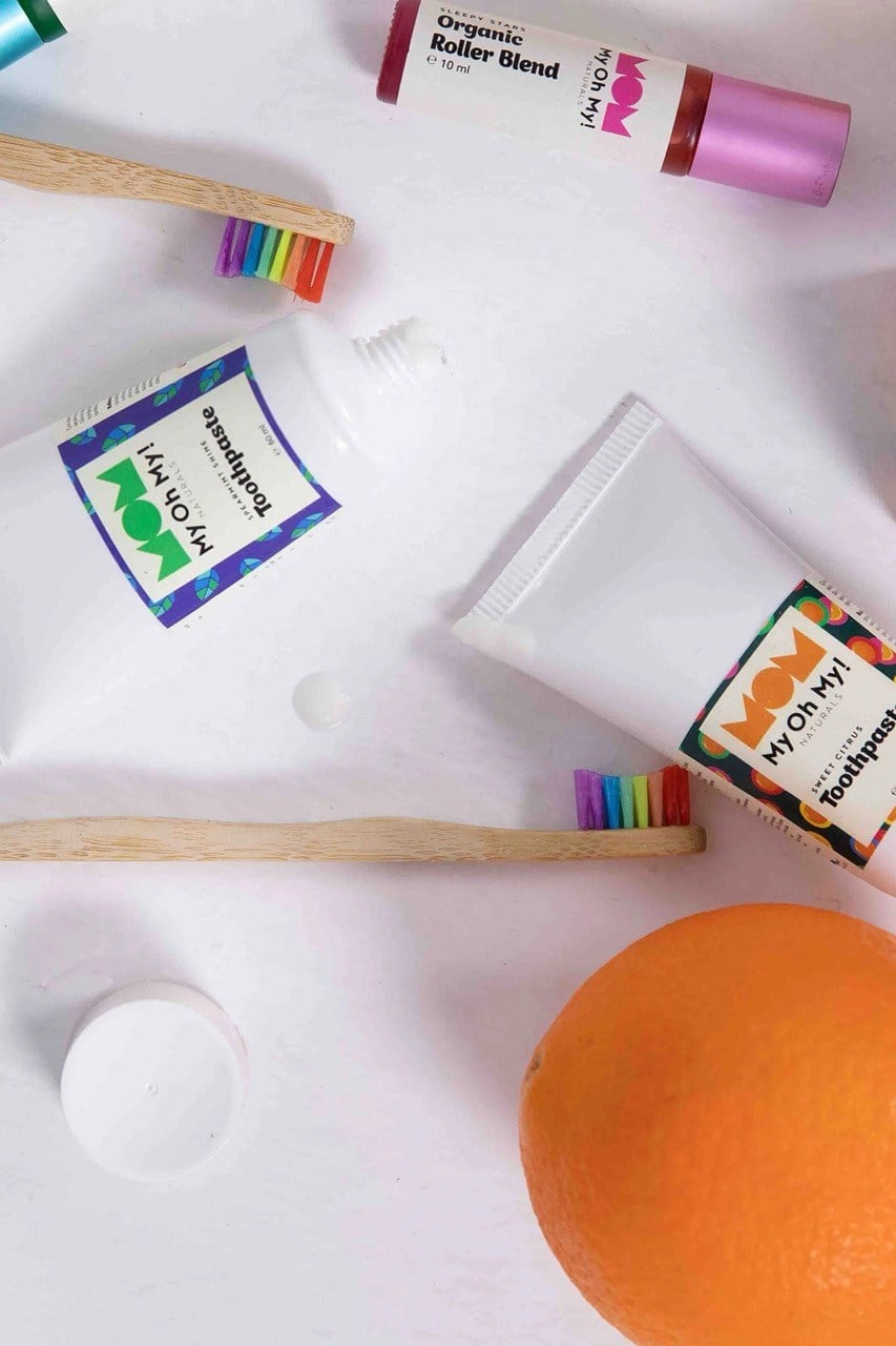 My Oh My Spearmint Shine Florürlü Organik Çocuk Diş Macunu Nane Aromalı