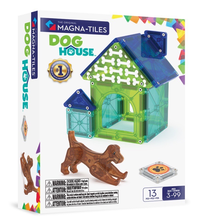 MAGNA-TILES Dog House Manyetik Bloklar (13 Parça)