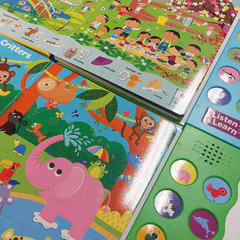 North Parade Publishing Search & Find: Animals (10 Buton)