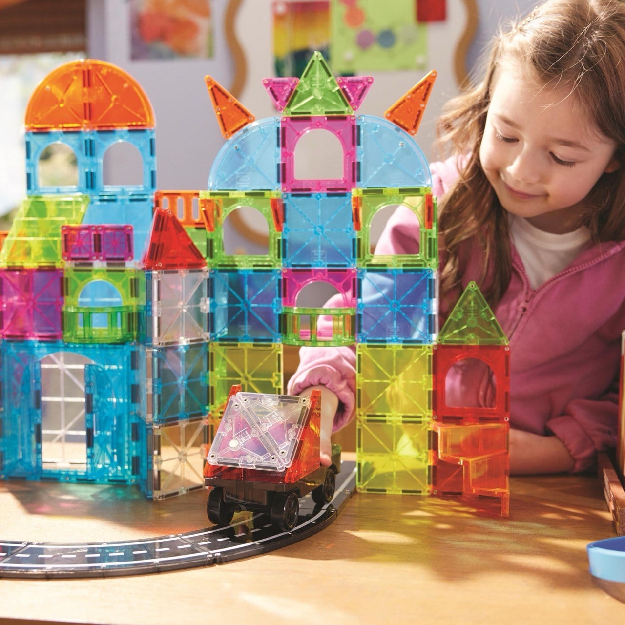 MAGNA-TILES City Center Manyetik Bloklar (110 Parça)