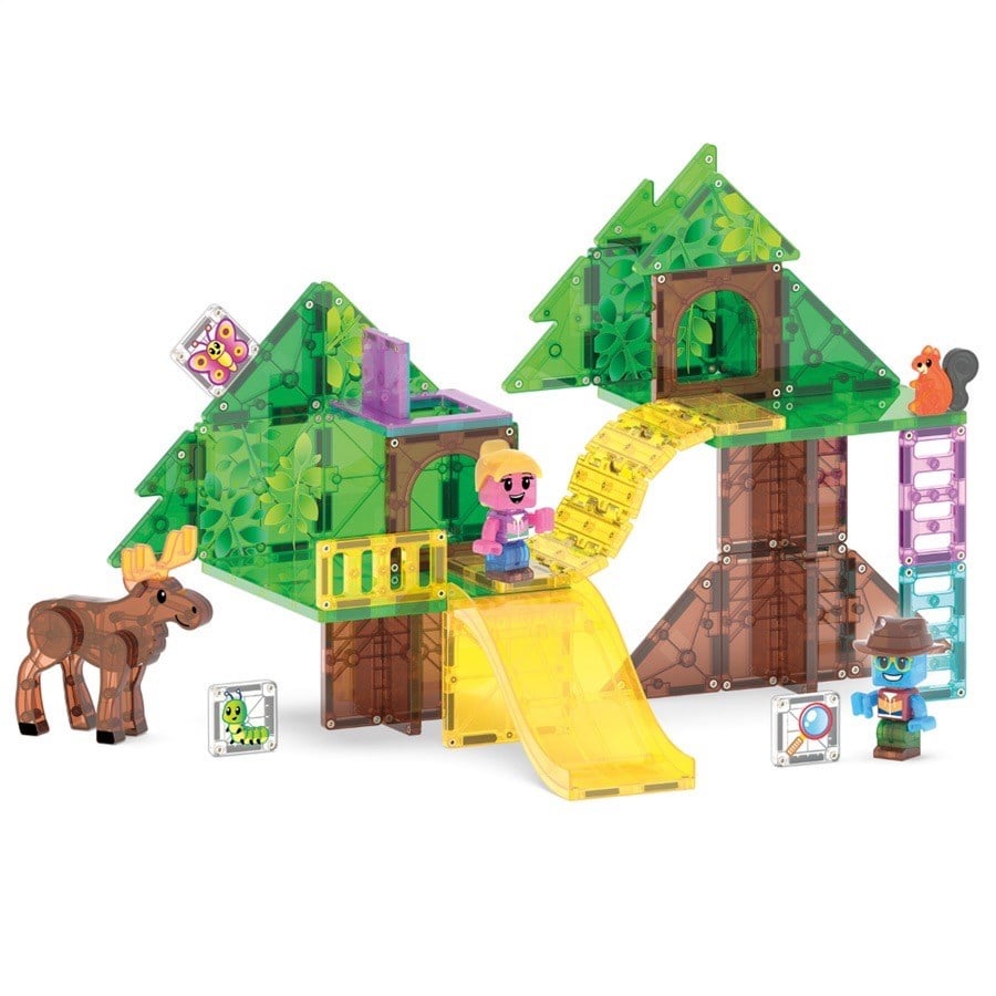 MAGNA-TILES Tree Top Adventure Manyetik Bloklar (42 Parça)