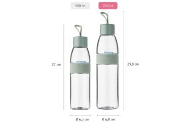 Mepal Ellipse Water Bottle Vivid Mauve 700 Ml