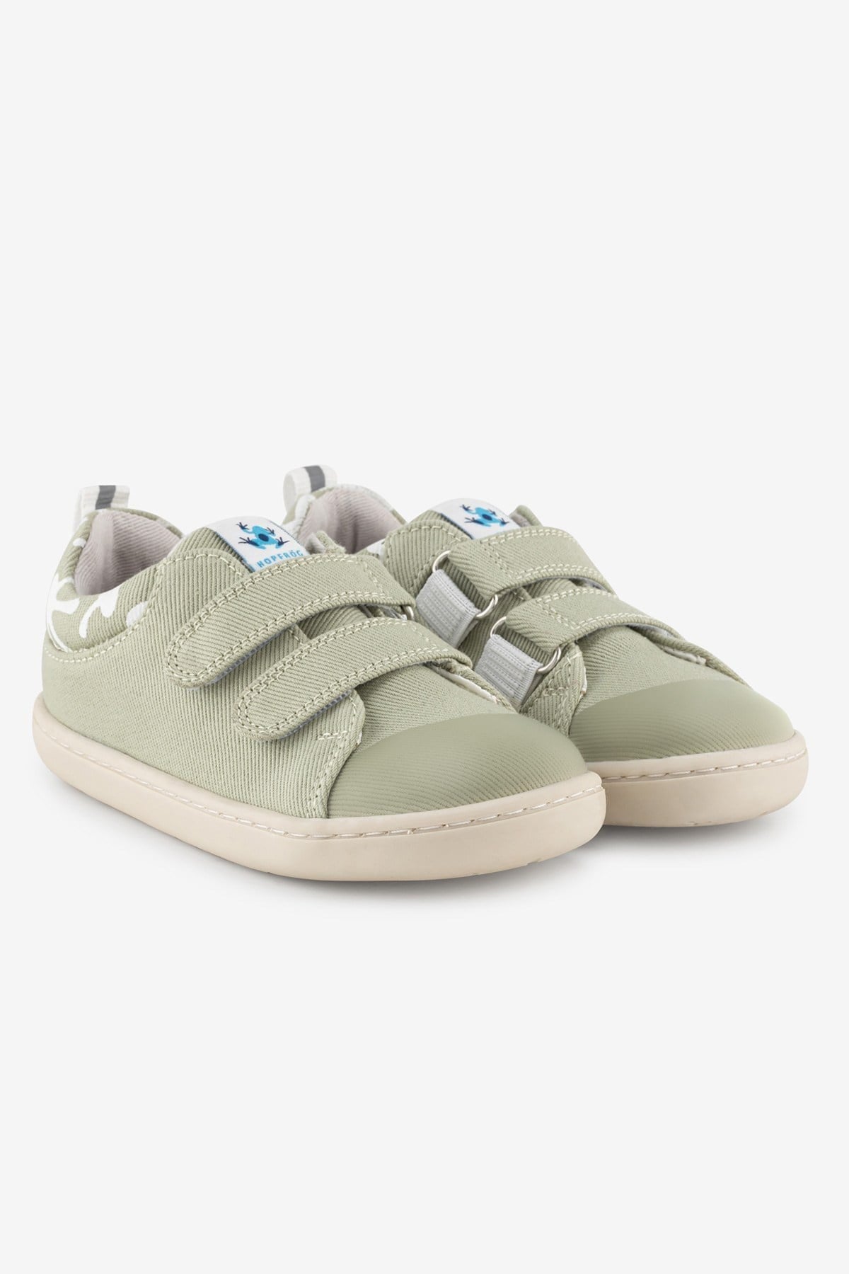 HOPFRÖGSmart Walker Canvas Play Eco Su Yeşili Barefoot Çocuk Ayakkabısı