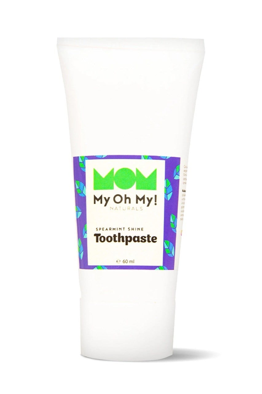 My Oh My Spearmint Shine Florürlü Organik Çocuk Diş Macunu Nane Aromalı