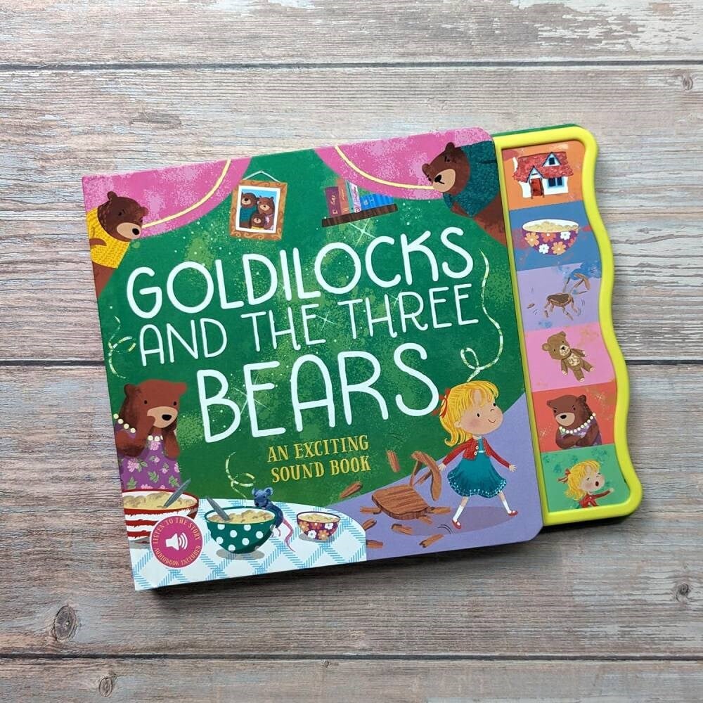 North Parade Publishing Goldilocks İngilizce Sesli Kitap Fairy Tale Sound Book ( 6 Button)