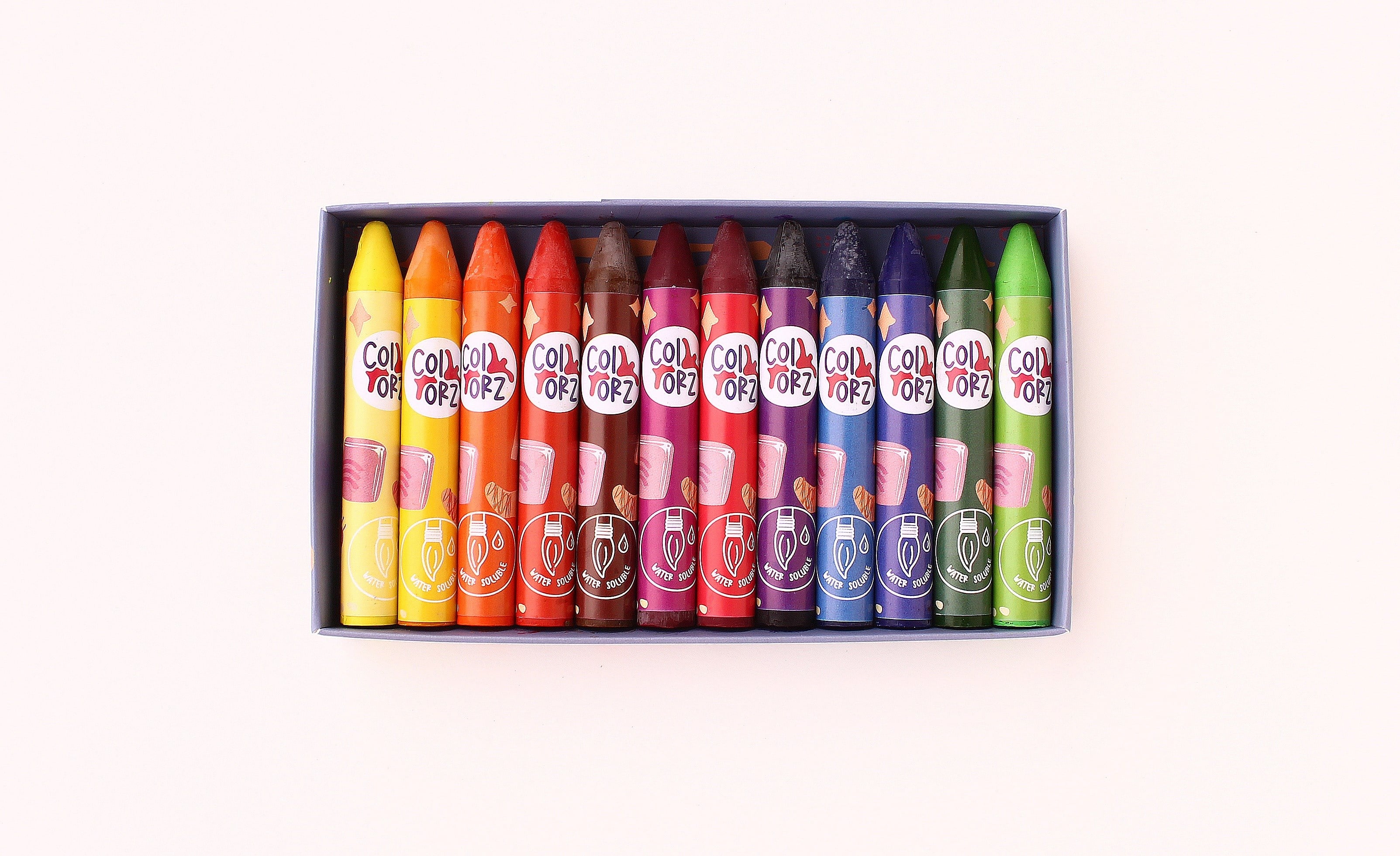 Colorz Sulandırılabilir Vegan Kalem Boya Seti ( Aquacolorz)