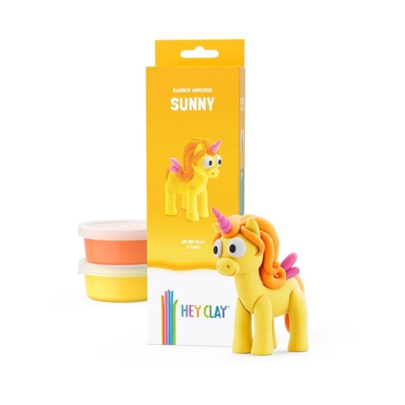 Hey Clay Yaratıcı Kil Seti - Sunny