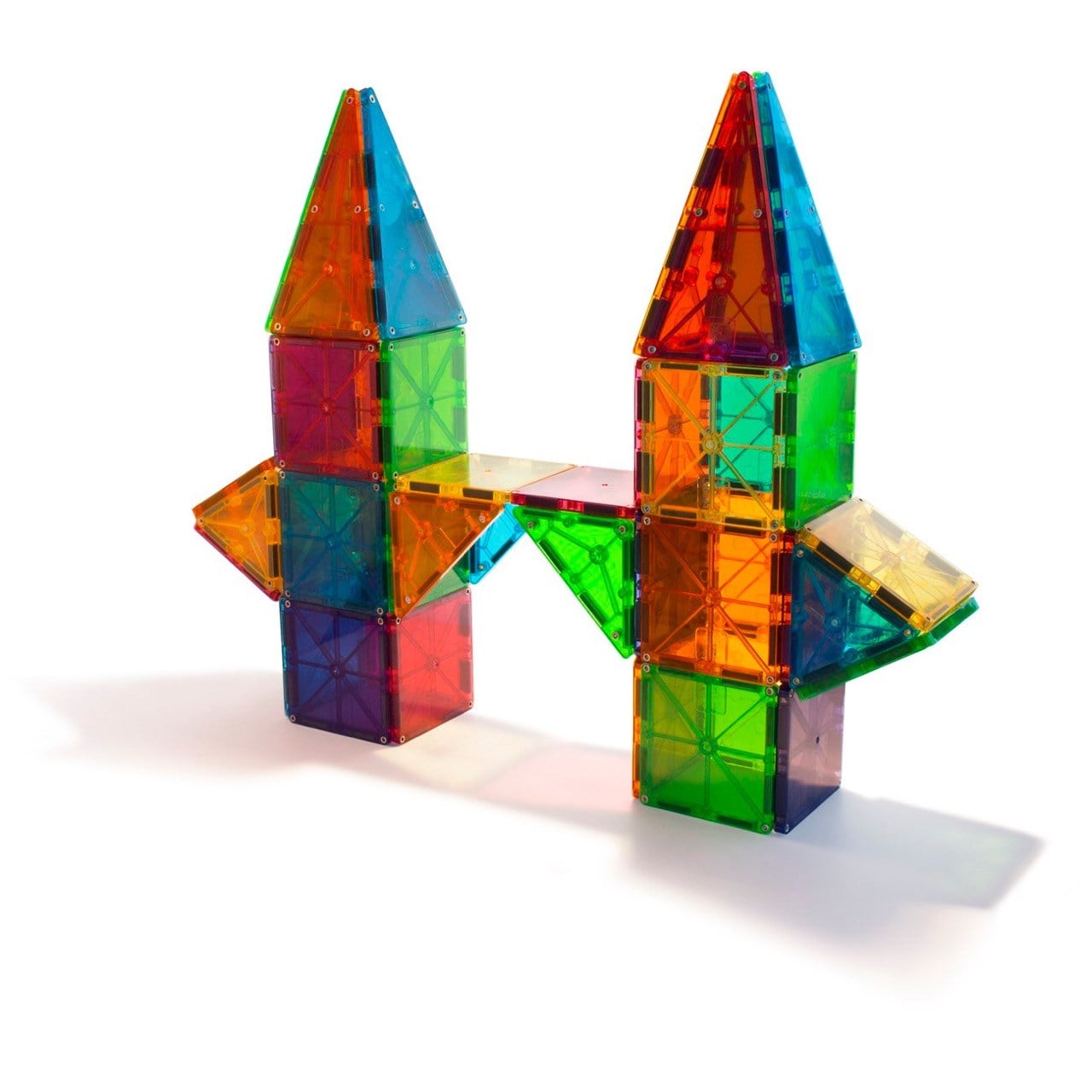 MAGNA-TILES Clear Color Manyetik Bloklar (100 Parça)
