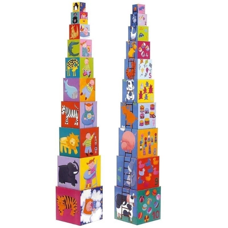 Djeco Küpler / 10 Funny Blocks