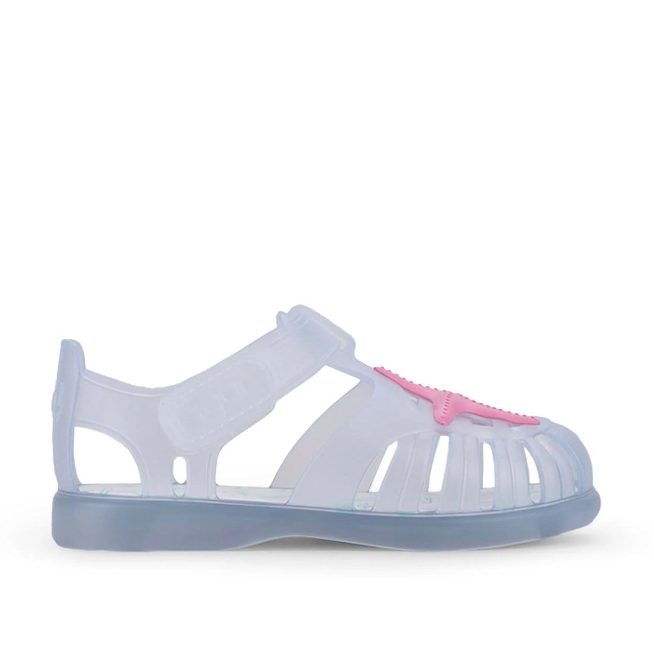 Igor Tobby Velcro Estrella S10234-104 Beyaz / Fuşya ( Blanco / Fuchia) Çocuk Sandalet