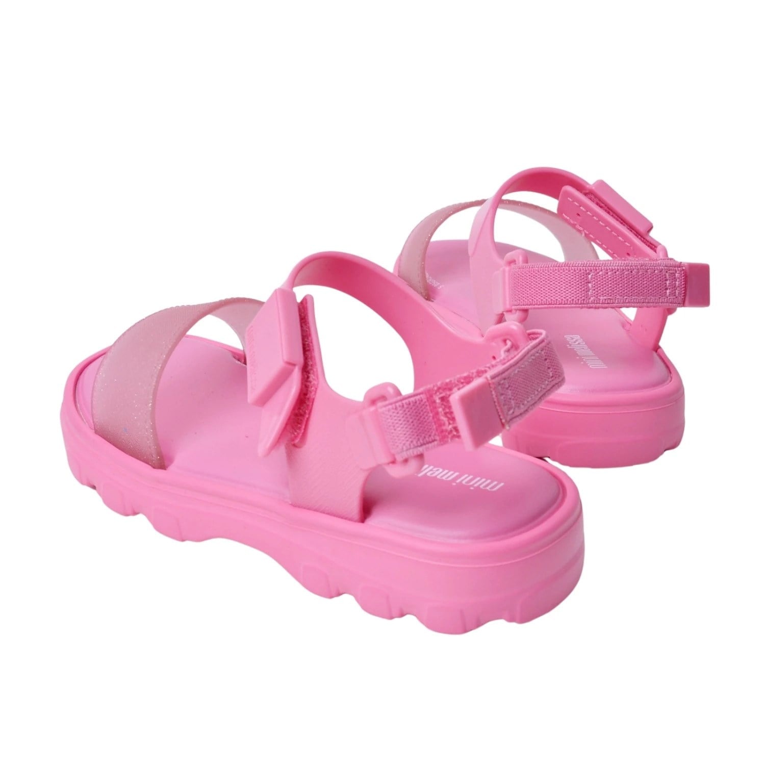 Mini Melissa Kick Off Sandal BB Simli Pembe  Kız Çocuk Sandalet 35935