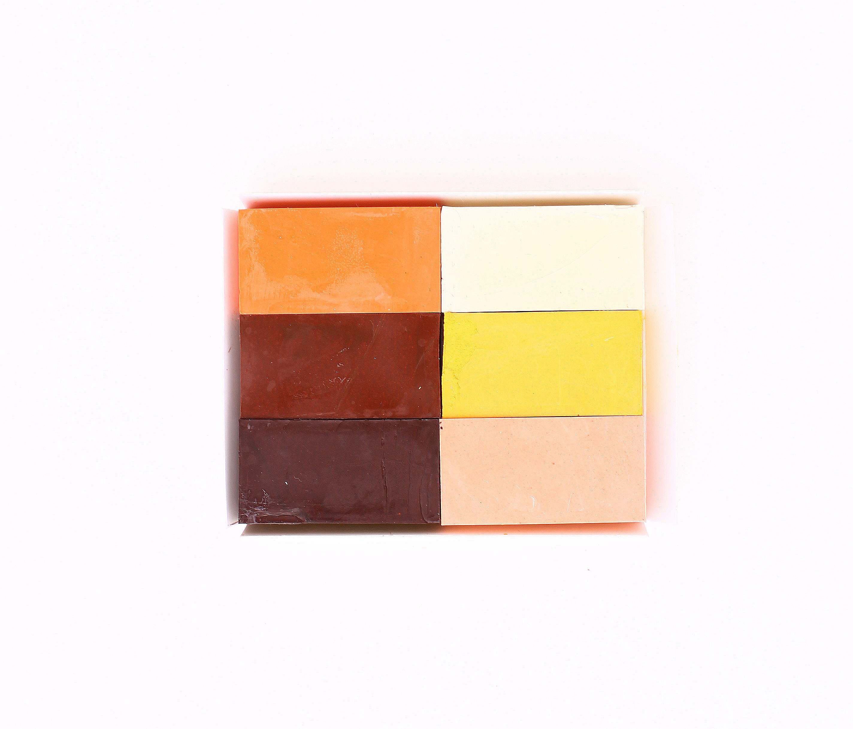 Colorz 6 Renk Sert Balmumu Ten Renkleri Blok Pastel Boya Seti