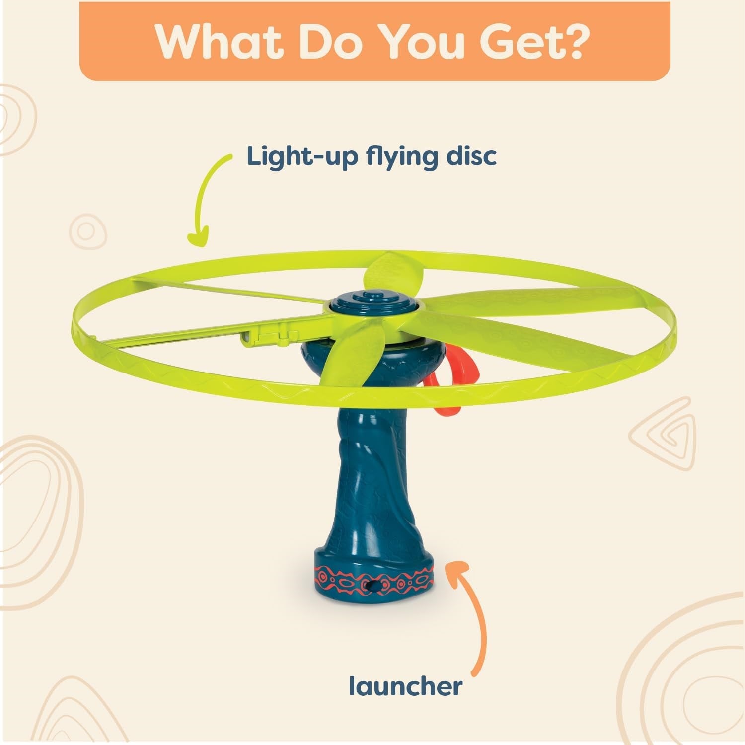 Battat Dish Oh!I Işıklı Disko Flyers