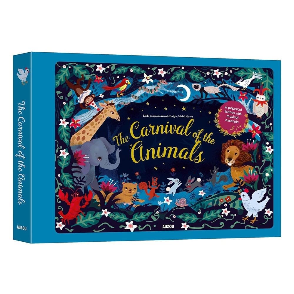 Auzou The Carnival Of The Animals - 6 Papercut Scenes İngilizce Sesli Kitap