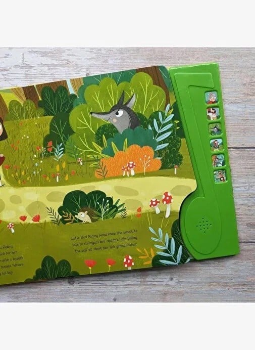North Parade Publishing Little Red Riding Hood Jumbo A Listen Along Fairy Tale - Samara Hardy
