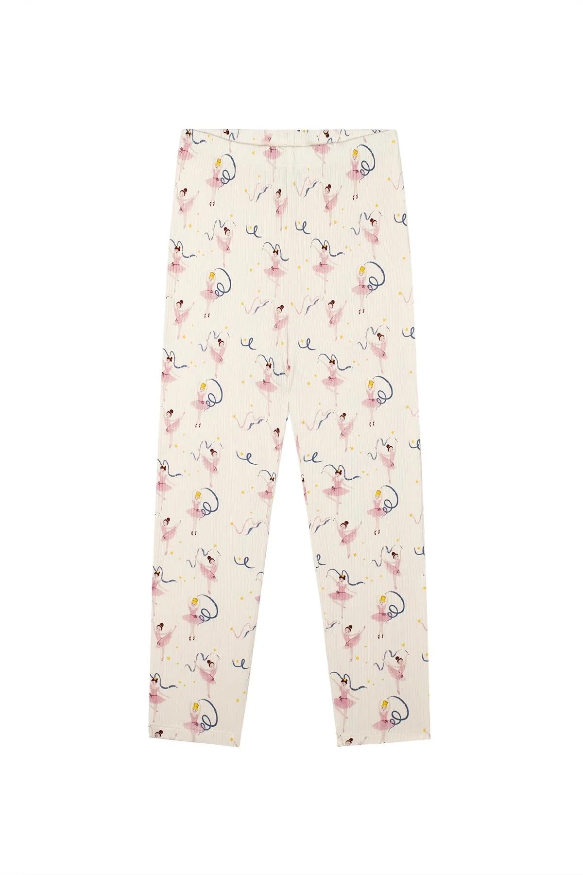 Antebies Bale Masalı Uzun Kollu Taytlı Kız Çocuk Pijama Takımı