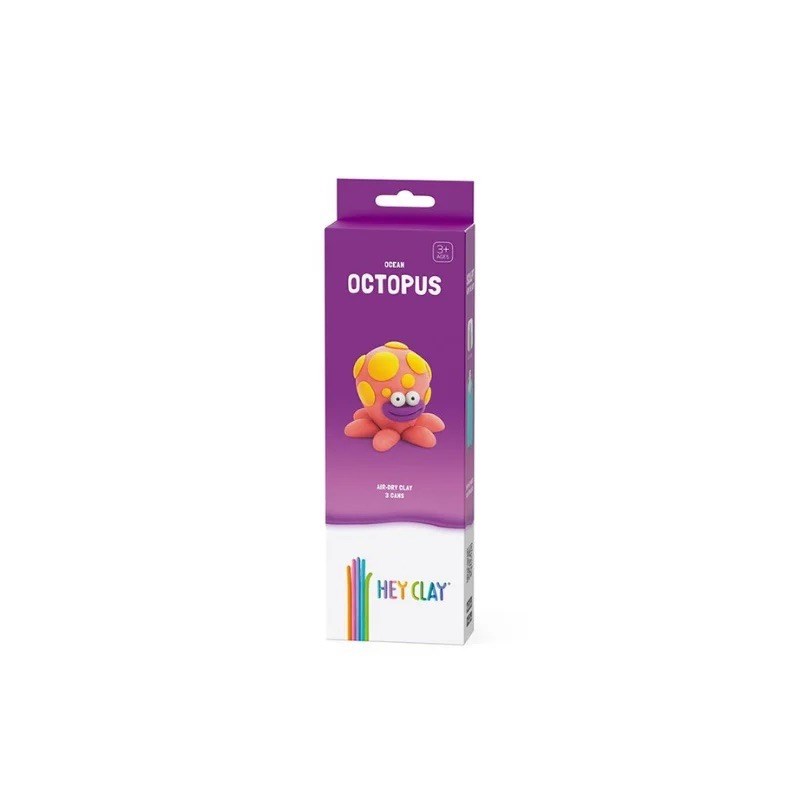 Hey Clay Yaratıcı Kil Seti - Octopus
