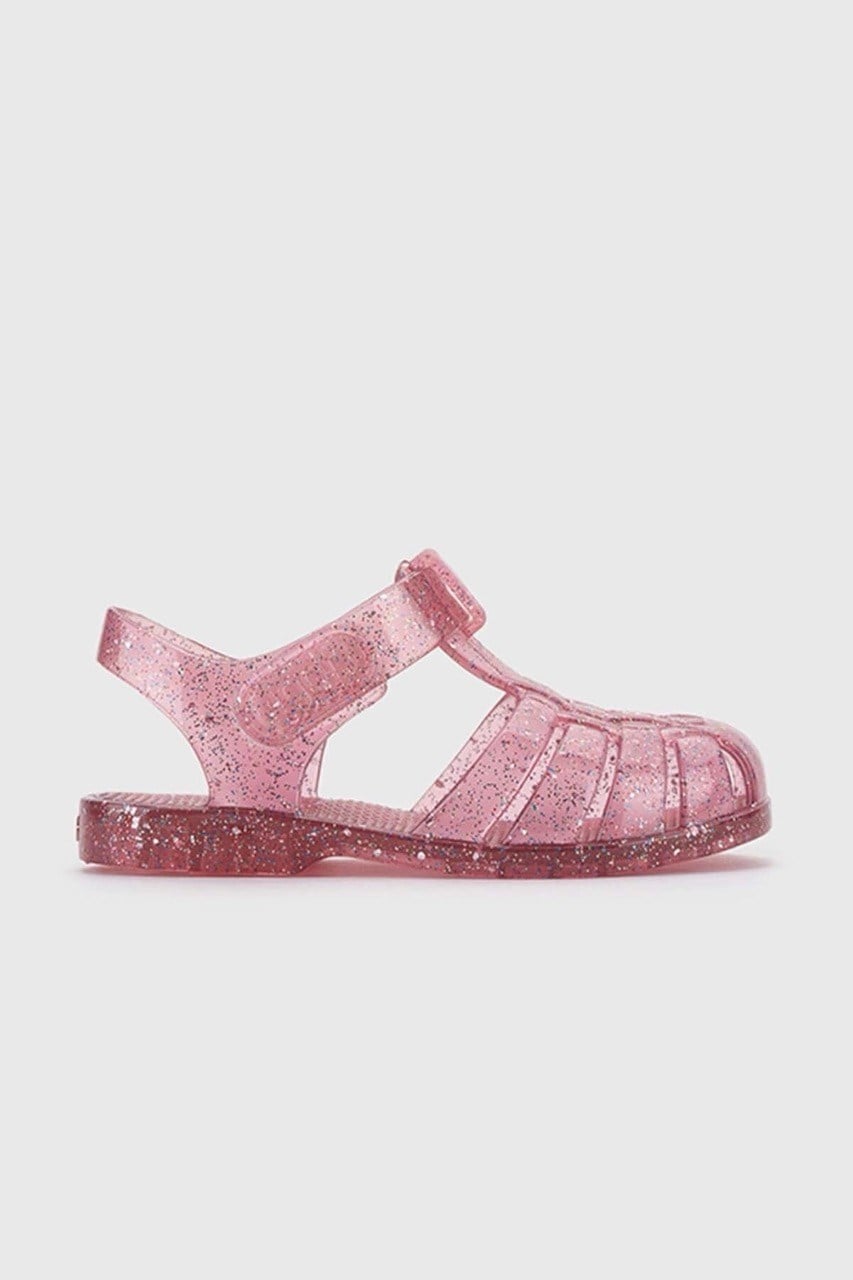 Igor Clasica Cristal S10329-387 Fucsia  Multi Glitter/  Parıltılı FUşya Çocuk Sandalet