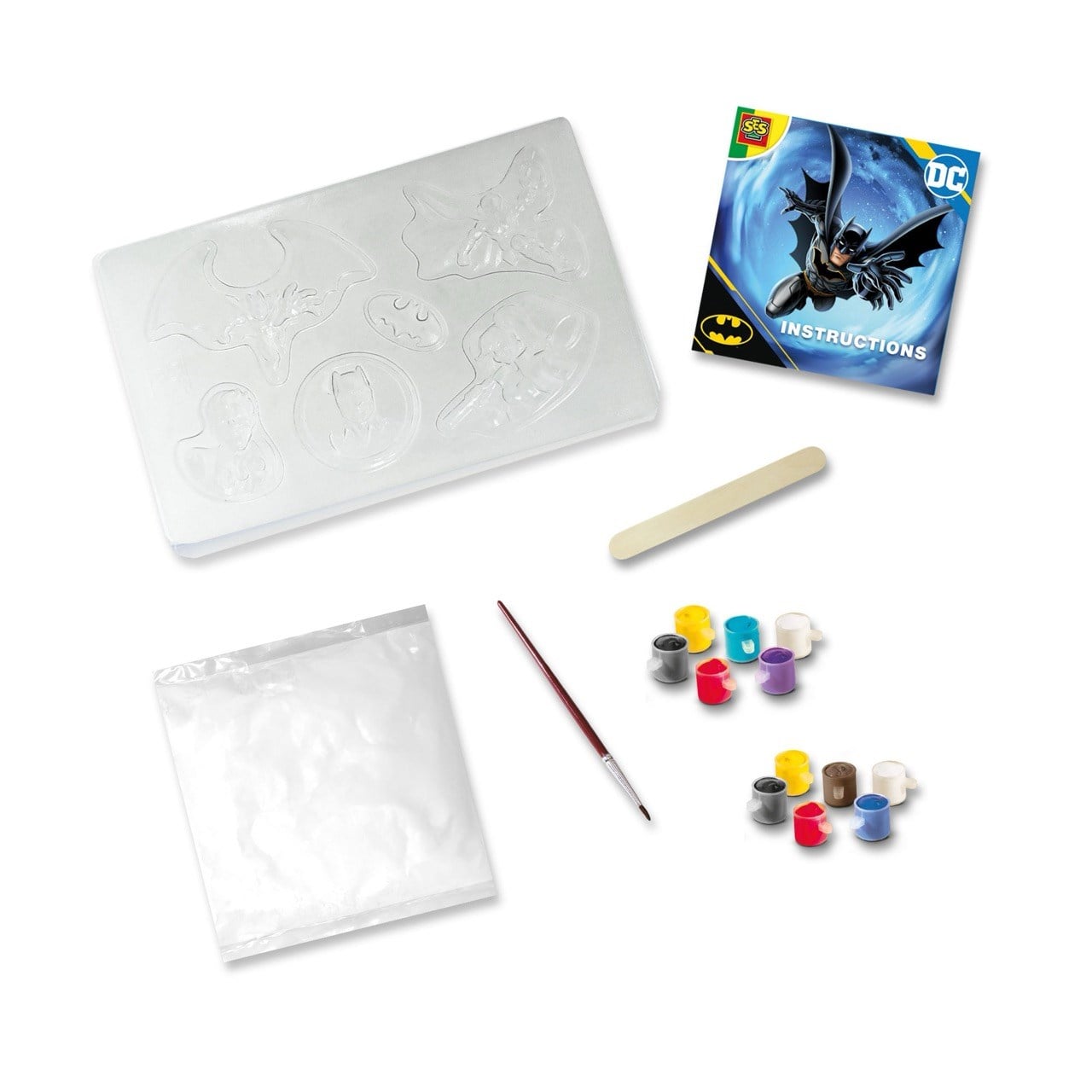 SES Creative DC Batman - Kalıba Dök ve Boya 09364