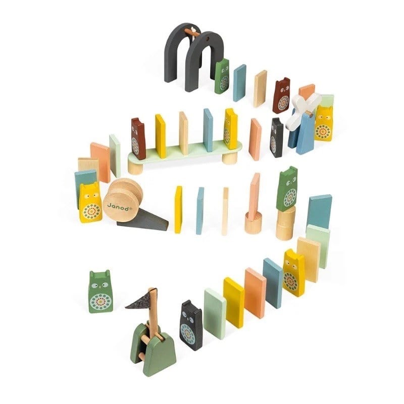 Janod Sweet Cocoon Domino (100 Parça)