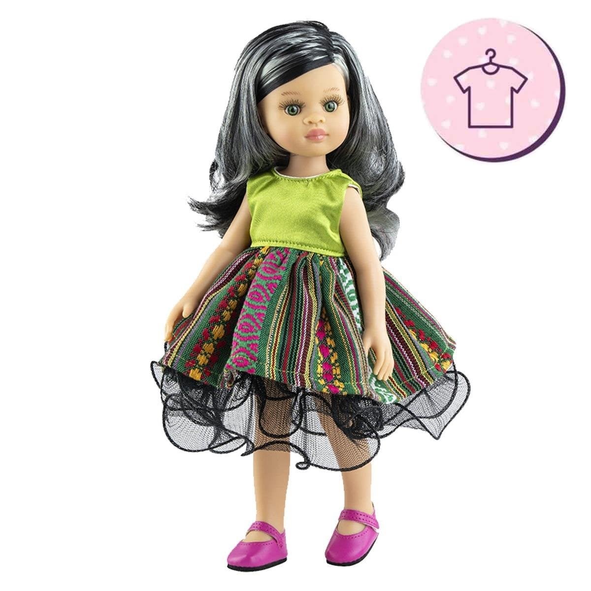 Paola Reina Kechu Elbisesi 32 cm Amigas Oyuncak Bebek Kıyafeti - 54531