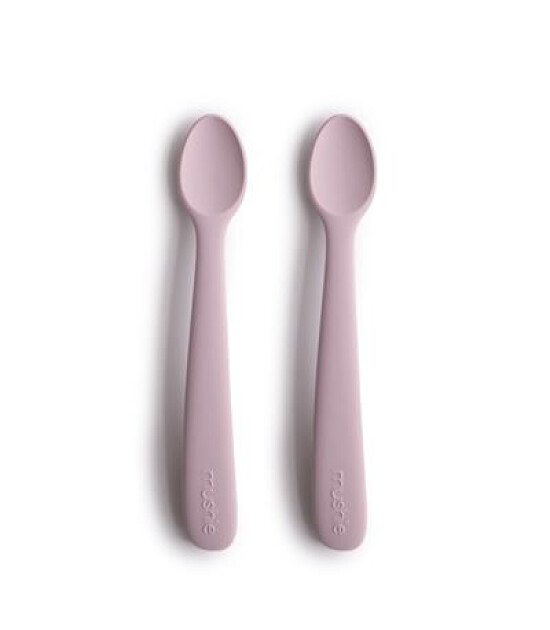 Mushie Slikon Besleme Kaşığı 2li Açık Lila